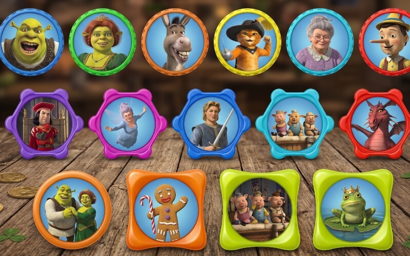 tazos-de-shrek