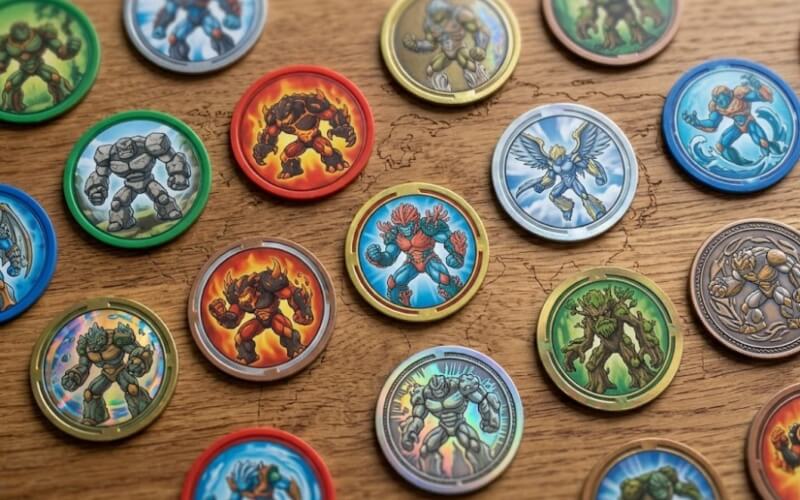 tazos-personajes-gormiti