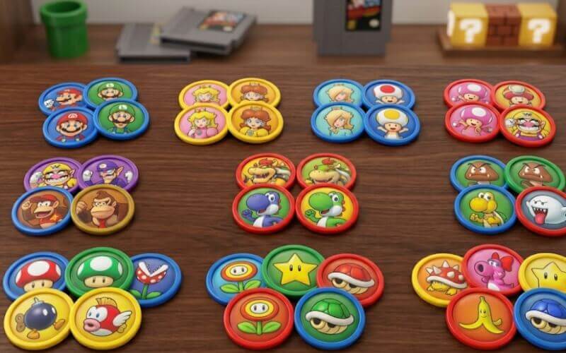 tazos-videojuego-mario-bros