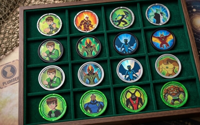 variedad-tazos-ben-10