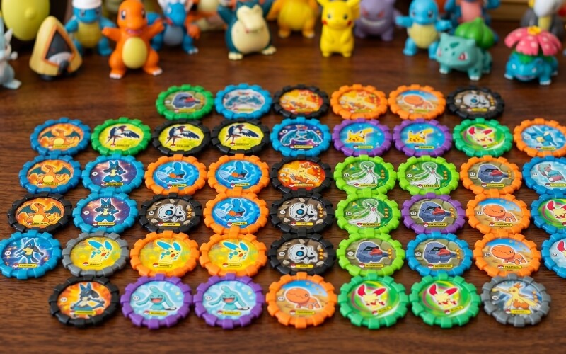 diferentes-tazos-pokemon-2007