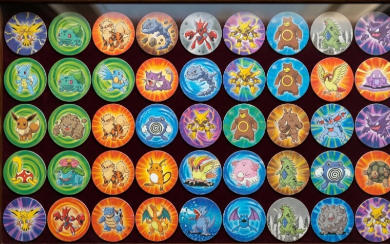 diferentes-tazos-pokemon-attack