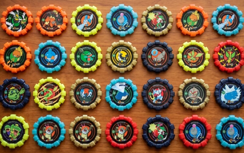 diferentes-tazos-pokemon-boinx