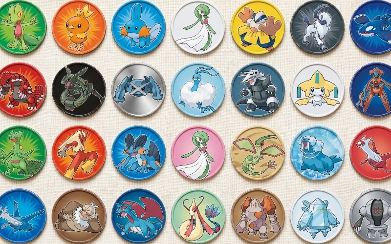 diferentes-tazos-pokemon-tercera-generacion