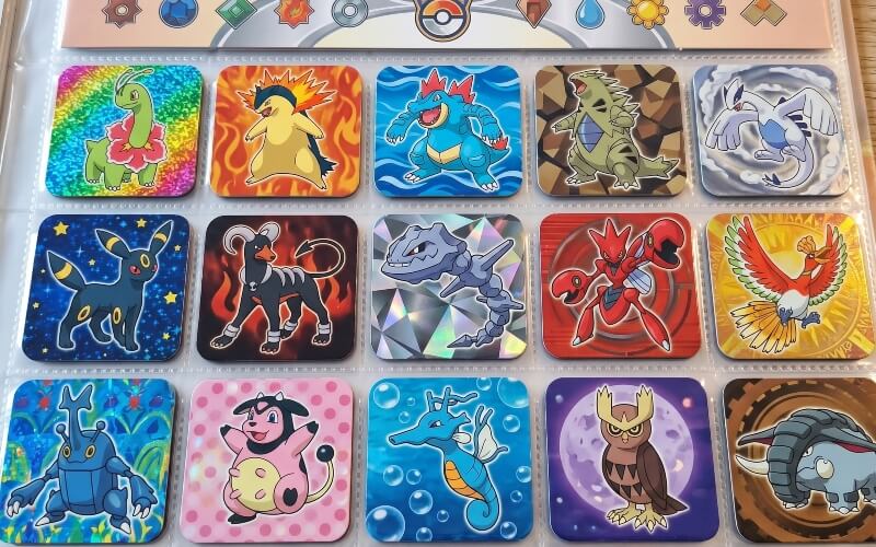 multiples-imanes-staks-pokemon-johto league-champions
