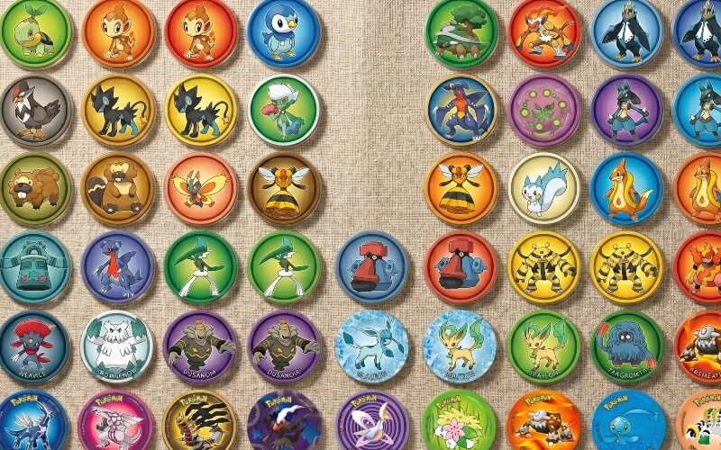 multiples-tazos-pokemon-cuarta-generacion