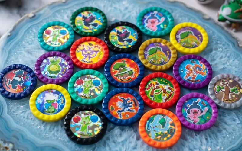 multiples-tazos-pokemon-roks