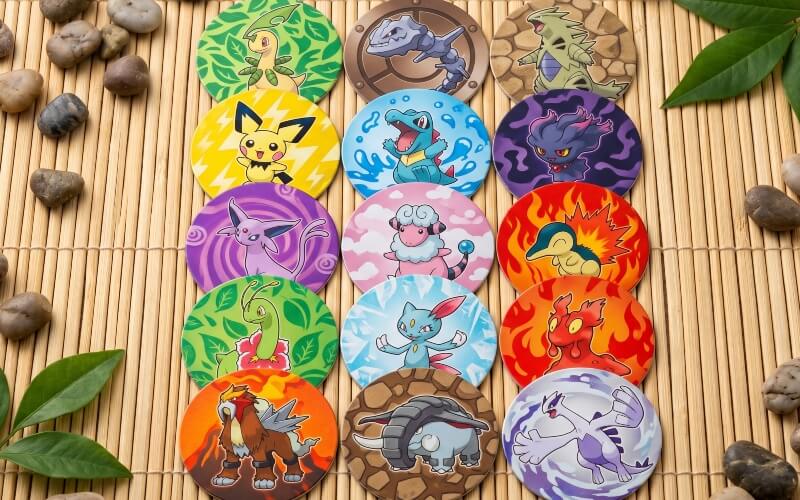 multiples-tazos-pokemon-segunda-generacion