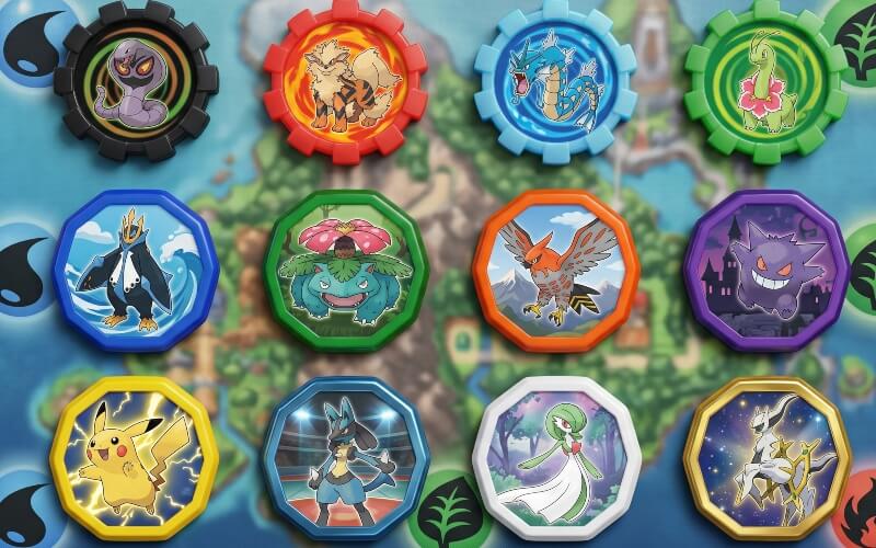 multiples-tazos-pokemon