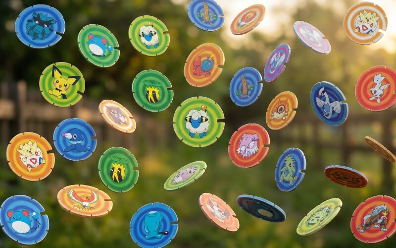 multiples-tazos-voladores-pokemon