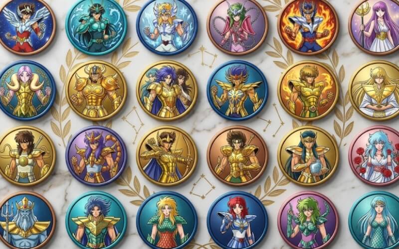 variedad-tazos-caballeros-del-zodiaco