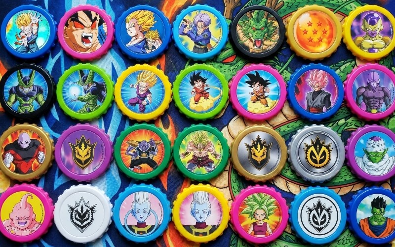 variedad-tazos-dragon-ball