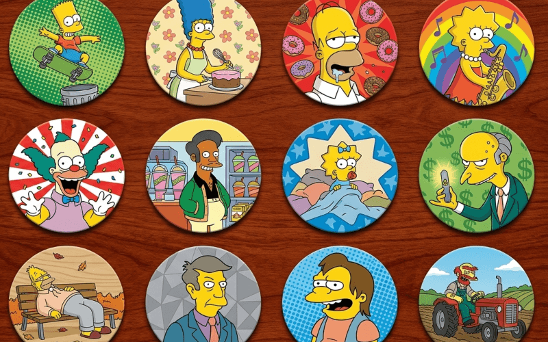 variedad-tazos-los-simpsons