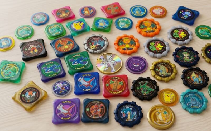 variedad-tazos-pokemon-colores-formas
