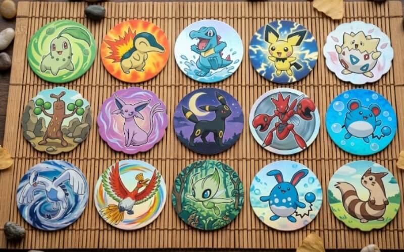 variedad-tazos-pokemon-segunda-generacion