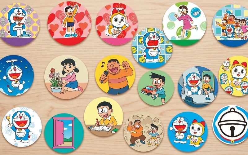 diferentes-tazos-doraemon