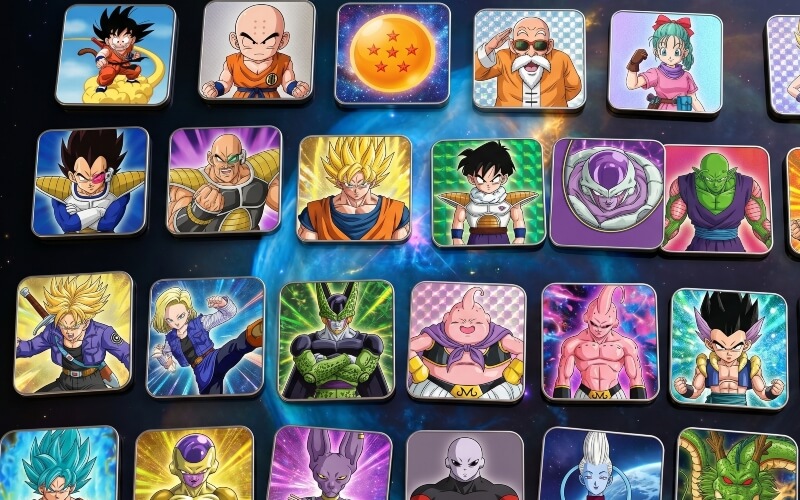 imanes-staks-dragon-ball-variadas-sagas