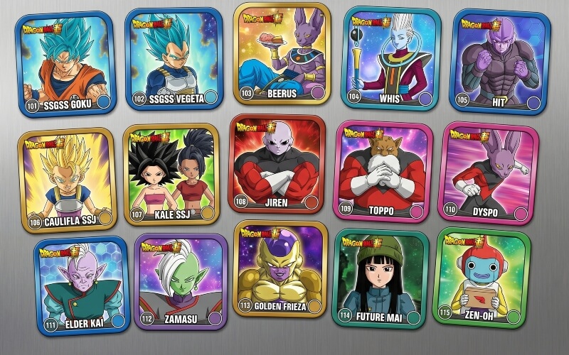 multiples-imanes-staks-dragon-ball-super
