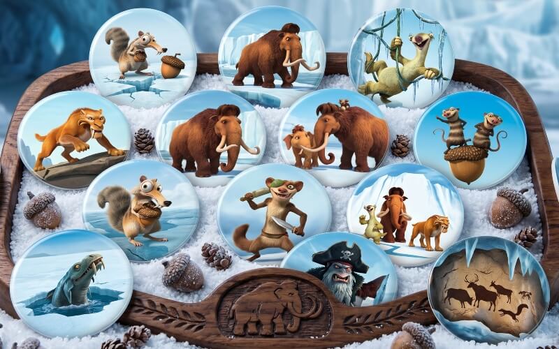 multiples-tazos-ice-age