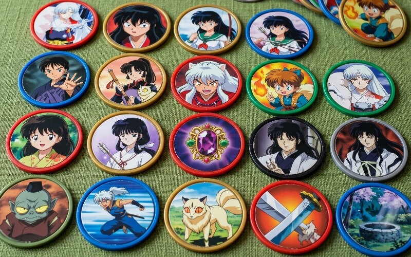 multiples-tazos-inuyasha