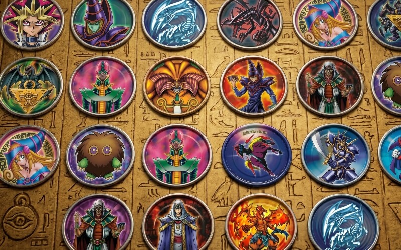 multiples-tazos-metal-yu-gi-oh