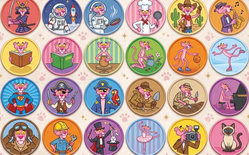 multiples-tazos-pantera-rosa
