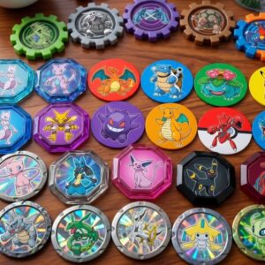 tazos-de-videojuego-pokemon-multiples-tipos