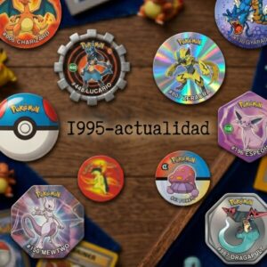 tazos-de-videojuego-pokemon-variados-anos