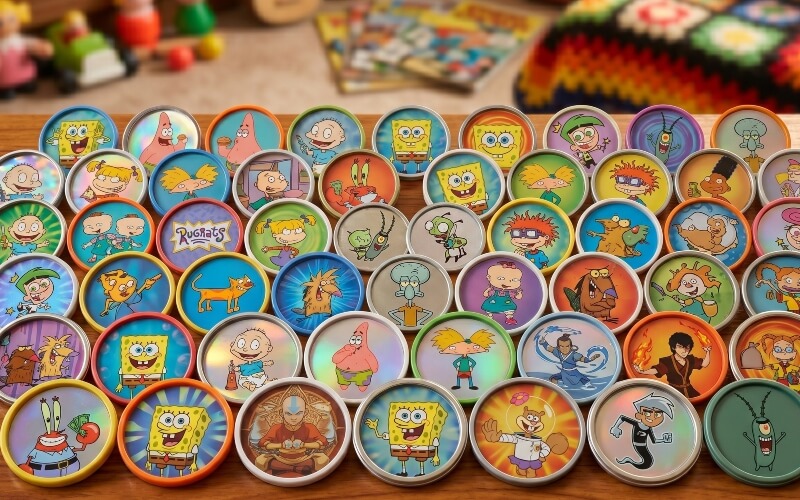 variados-tazos-nickelodeon