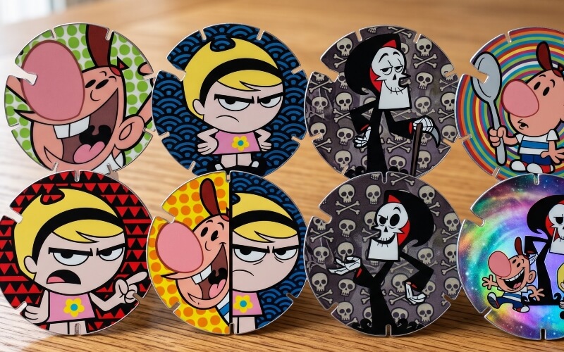 diferentes-tazos-billy-mandy