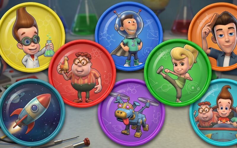 diferentes-tazos-jimmy-neutron