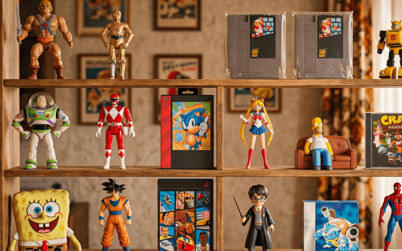 merchandising-vintage-series-peliculas-videojuegos