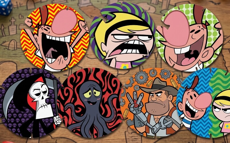 multiples-tazos-billy-mandy